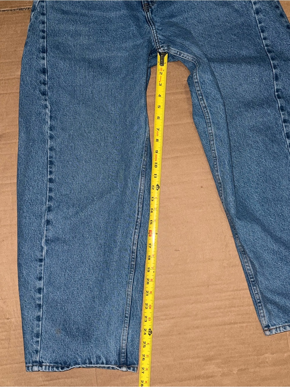 Abercrombie & Fitch Curve Love Barrel Jeans Women’s Size 30/10L Blue Denim - Picture 9 of 11